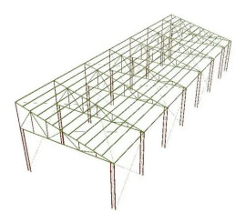 Projeto De Galp�o Em Metalon - Treli�ado Com 12x30x6