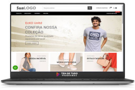 Loja Virtual Para Produtos de Vestu�rio Pronta para Vender
