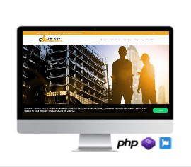 Site para Construtoras 100% responsivo em PHP MySQL