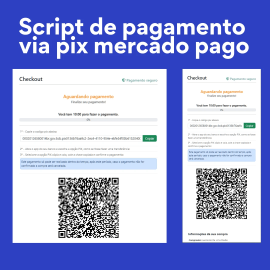 Script para receber pix mercado pago - Simples implementao