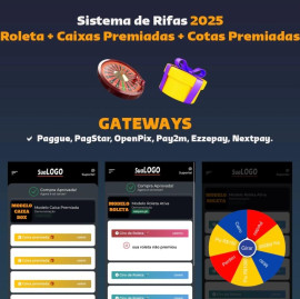 Script De Rifas 2025 + Roleta Premiada + Caixa Premiada Php