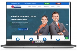 Site Para Igrejas Gerenci�vel E Responsivo