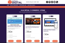 Script Cat�logo de produto Digital em php com Painel Administrativo