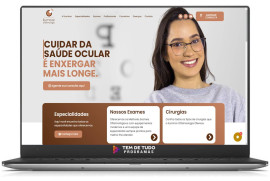 Site institucional para Cl�nicas e Consult�rios Oftalmol�gicos