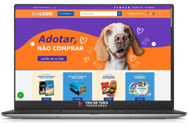 Loja Virtual Para Produtos Pet Shop v8.0.6